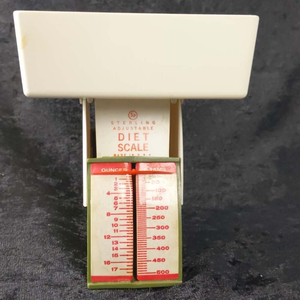 Vintage diet kitchen scale